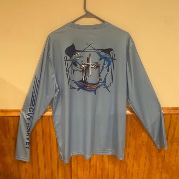 NWT Guy Harvey UVA Sun Shirt Size Large - Picture 2 of 5